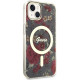 Guess GUHMP14SHCFWSA iPhone 14 6.1" khaki hardcase Flower MagSafe