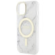Guess GUHMP14SPCUMAH iPhone 14 6.1" white hardcase Marble MagSafe
