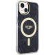 Guess GUHMP14SPCUMAK iPhone 14 6.1" black hardcase Marble MagSafe