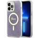 Guess GUHMP14XH4STU iPhone 14 Pro Max 6.7" purple hardcase 4G MagSafe