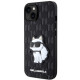 Karl Lagerfeld KLHCP14SSAKHPCK iPhone 14 6.1" black Saffiano Monogram Choupette