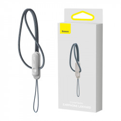 Baseus Crystal Series Earphone Lanyard (gray)