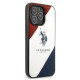 US Polo USHCP14LPSO3 iPhone 14 Pro 6.1 "white / white Tricolor Embossed US Polo USHCP14LPSO3 iPhone 14 Pro 6.1 "white / white Tricolor Embossed