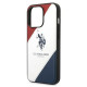 US Polo USHCP14LPSO3 iPhone 14 Pro 6.1 "white / white Tricolor Embossed US Polo USHCP14LPSO3 iPhone 14 Pro 6.1 "white / white Tricolor Embossed