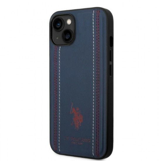 US Polo USHCP14MPFAV iPhone 14 Plus 6.7 "navy blue / navy blue Leather Stitch US Polo USHCP14MPFAV iPhone 14 Plus 6.7 "navy blue / navy blue Leather Stitch