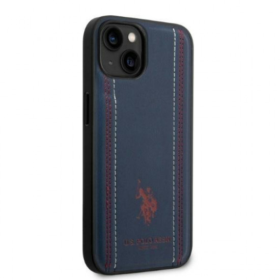 US Polo USHCP14SPFAV iPhone 14 6.1 "navy blue / navy blue Leather Stitch US Polo USHCP14SPFAV iPhone 14 6.1 "navy blue / navy blue Leather Stitch