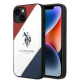 US Polo USHCP14SPSO3 iPhone 14 6.1 "white / white Tricolor Embossed US Polo USHCP14SPSO3 iPhone 14 6.1 "white / white Tricolor Embossed