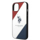 US Polo USHCP14SPSO3 iPhone 14 6.1 "white / white Tricolor Embossed US Polo USHCP14SPSO3 iPhone 14 6.1 "white / white Tricolor Embossed