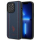 US Polo USHCP14XPFAV iPhone 14 Pro Max 6.7 "navy blue Leather Stitch US Polo USHCP14XPFAV iPhone 14 Pro Max 6.7 "navy blue Leather Stitch