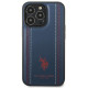 US Polo USHCP14XPFAV iPhone 14 Pro Max 6.7 "navy blue Leather Stitch US Polo USHCP14XPFAV iPhone 14 Pro Max 6.7 "navy blue Leather Stitch