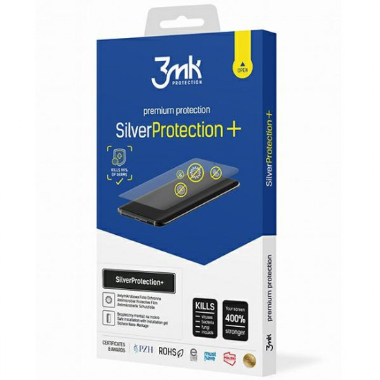 3MK Silver Protect+ Realme X50 Pro 5G Antimicrobial film wet installed