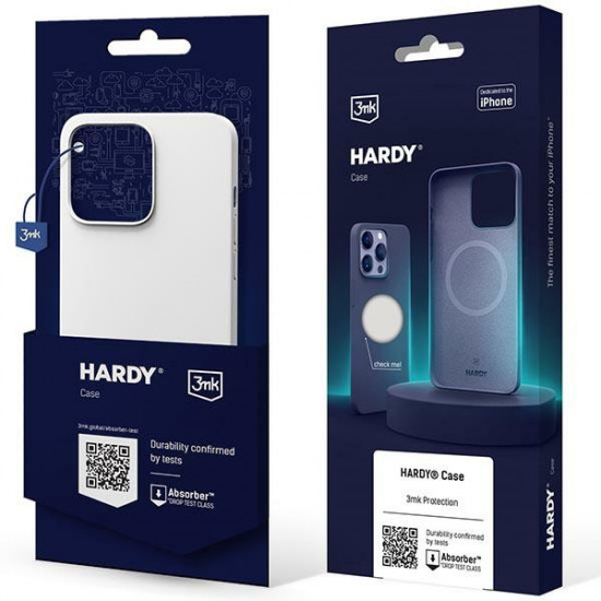 3MK Hardy Case iPhone 14 Pro Max 6,7" white MagSafe