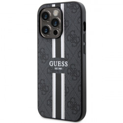 Guess GUHMP14LP4RPSK iPhone 14 Pro 6.1" black hardcase 4G Printed Stripes MagSafe Guess GUHMP14LP4RPSK iPhone 14 Pro 6.1" black hardcase 4G Printed Stripes MagSafe
