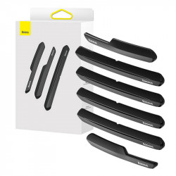 Baseus T-Space Bumper Guard Kit for Tesla Cluster (black) [6 PACK]