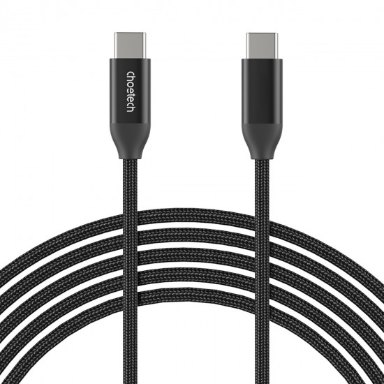 Choetech XCC-1036 USB-C/USB-C Cable PD 3.1 240W 480 Mbps 2m black