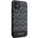 Guess GUHMN61HGCFSEK iPhone 11 / Xr 6.1" black hardcase GCube Stripes MagSafe