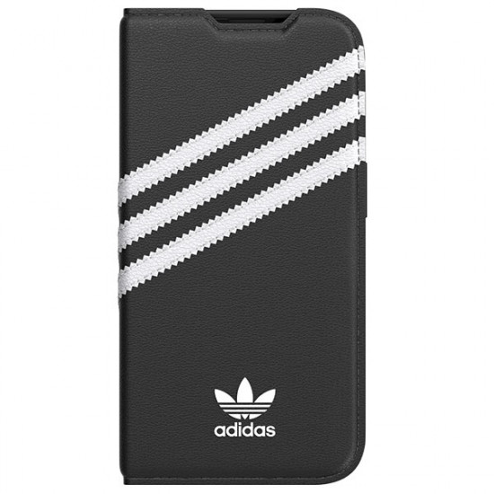 Adidas OR Booklet Case PU iPhone 14 Pro black white 50196
