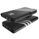 Adidas OR Booklet Case PU iPhone 14 Pro black white 50196