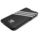 Adidas OR Booklet Case PU iPhone 14 Pro black white 50196