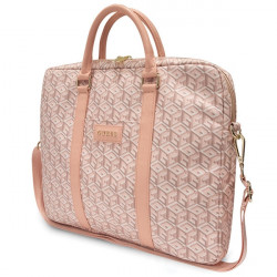 Guess Bag GUCB15HGCFSEP 16" pink GCube Stripes