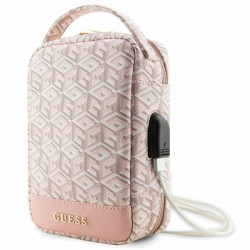 Guess Bag GUHBHGCFSEP Organizer pink GCube Stripe