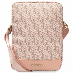 Guess Bag GUTB10HGCFSEP 10" pink GCube Stripe Tablet Bag