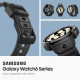 Spigen Rugged Armor Pro Samsung Galaxy Watch 6 40mm Matte Black