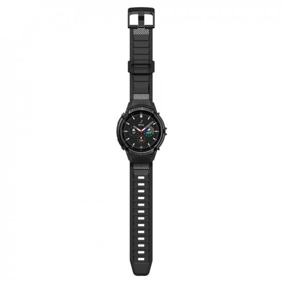 Spigen Rugged Armor Pro Samsung Galaxy Watch 6 Classic 43mm Matte Black