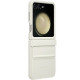 Samsung EF-VF731PUEGWW Z Flip5 F731 cream Flap ECO-Leather Case Samsung EF-VF731PUEGWW Z Flip5 F731 cream Flap ECO-Leather Case