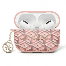 Guess GUA2PGCE4CP AirPods 1/2 cover pink GCube Charm Guess GUA2PGCE4CP AirPods 1/2 cover pink GCube Charm