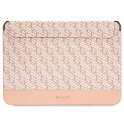 Guess Sleeve GUCS14HGCFSEP 14" pink GCube Stripes