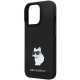 Karl Lagerfeld KLHCP13XSMHCNPK iPhone 13 Pro Max 6.7" black hardcase Silicone C Metal Pin