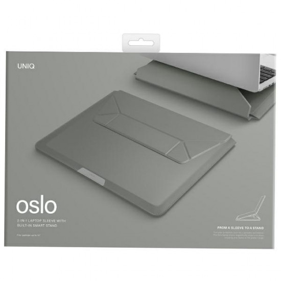 UNIQ Oslo laptop Sleeve 14 inch green