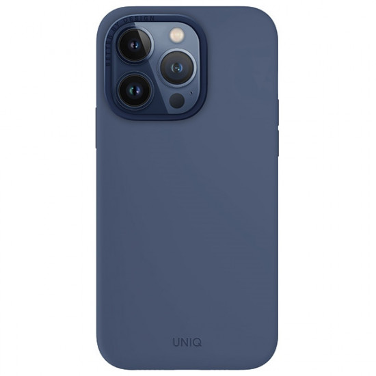 UNIQ Lino Hue Apple iPhone 15 Pro MagClick Charging navy blue