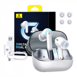 Baseus AeQur G10 TWS in-ear headphones (white)