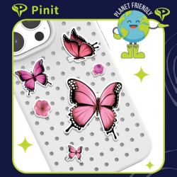 Pinit Flower/Butterfly Pin for Pinit Case Pattern 1