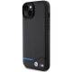 BMW BMHCP15M22NBCK iPhone 15 Plus 6.7" black Leather Carbon BMW BMHCP15M22NBCK iPhone 15 Plus 6.7" black Leather Carbon