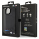 BMW BMHCP15M22NBCK iPhone 15 Plus 6.7" black Leather Carbon BMW BMHCP15M22NBCK iPhone 15 Plus 6.7" black Leather Carbon
