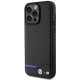 BMW BMHCP15X22NBCK iPhone 15 Pro Max 6.7" black Leather Carbon