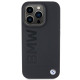 BMW BMHCP15XSLLBK iPhone 15 Pro Max 6.7" black Leather Hot Stamp