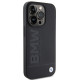 BMW BMHCP15XSLLBK iPhone 15 Pro Max 6.7" black Leather Hot Stamp