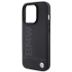 BMW BMHCP15XSLLBK iPhone 15 Pro Max 6.7" black Leather Hot Stamp