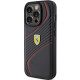 Ferrari FEHCP15LPTWK iPhone 15 Pro 6.1" black hardcase Twist Metal Logo Ferrari FEHCP15LPTWK iPhone 15 Pro 6.1" black hardcase Twist Metal Logo