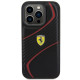 Ferrari FEHCP15LPTWK iPhone 15 Pro 6.1" black hardcase Twist Metal Logo Ferrari FEHCP15LPTWK iPhone 15 Pro 6.1" black hardcase Twist Metal Logo