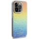 Guess GUHCP15LHDECMI iPhone 15 Pro 6.1" multicolour hardcase IML Faceted Mirror Disco Iridescent