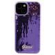 Guess GUHCP15SPSFDGSU iPhone 15 6.1" purple hardcase Sequin Script Metal