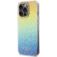 Guess GUHCP15XHDECMI iPhone 15 Pro Max 6.7" multicolour hardcase IML Faceted Mirror Disco Iridescent