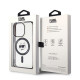 Karl Lagerfeld KLHMP15LHCHNOTK iPhone 15 Pro 6.1" transparent hardcase IML Choupette`s Head MagSafe