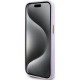 Guess GUHCP15SPGMCSL iPhone 15 6.1" lilac hardcase Glitter Glossy Script Guess GUHCP15SPGMCSL iPhone 15 6.1" lilac hardcase Glitter Glossy Script