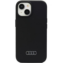 Audi Silicone Case iPhone 15 6.1" black hardcase AU-LSRIP15-Q3/D1-BK